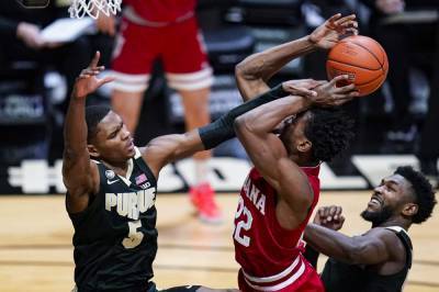 Edey, No. 23 Purdue beat Indiana for 9th straight time - clickorlando.com - state Indiana - county Lafayette