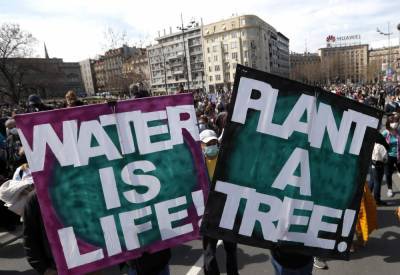 Thousands rally in Serbia to protect the environment - clickorlando.com - Eu - Serbia - city Belgrade