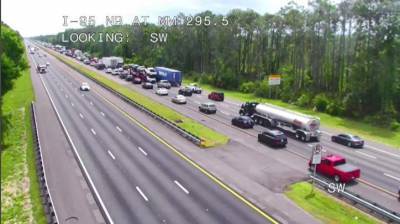 Crash on southbound I-95 in Flagler County creates backups near Palm Coast - clickorlando.com - state Florida - county Flagler