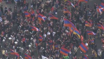 Joe Biden - Thousands gather in LA to commemorate 106th anniversary of Armenian Genocide - fox29.com - Usa - Los Angeles - city Los Angeles - Turkey - Armenia