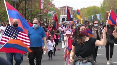 Joe Biden - Armenian-Americans gather in Philadelphia to remember Armenian Genocide - fox29.com - Usa - county Hall - Armenia - Philadelphia, Usa - Ottoman