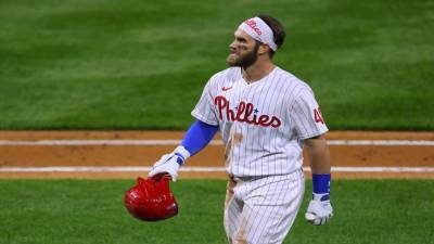 Philadelphia Phillies - Bryce Harper - Harper "feels good" after being hit in the face by pitch - fox29.com - state Pennsylvania - county St. Louis - Philadelphia, state Pennsylvania - city Philadelphia, state Pennsylvania