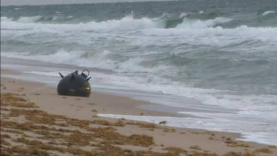 Naval mine washes ashore in Lauderdale-by-the-Sea - clickorlando.com - state Florida - county Broward - county Lauderdale