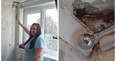 East Kilbride - Linda Fabiani - Mum fears for children's health as exhausting eight-year fight to fix damp flat rumbles on - dailyrecord.co.uk