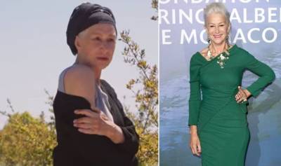 Helen Mirren partners with Italian comedian as she promotes coronavirus vaccines - express.co.uk - Usa - Italy - county Taylor