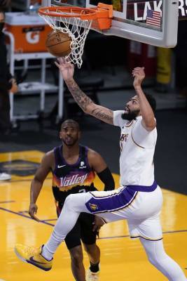 Anthony Davis - Devin Booker - Lebron James - Davis takes charge in Lakers' emphatic 123-110 win over Suns - clickorlando.com - Los Angeles - city Los Angeles - county Davis