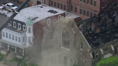 Hank Flynn - 'So many memories': 2-alarm fire destroys defunct St. Leo's Church in Tacony - fox29.com