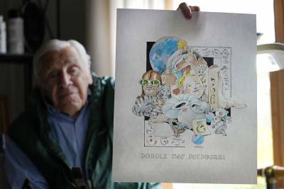 88-year-old artist finishes year of pandemic 'daily doodles' - clickorlando.com - state New Hampshire