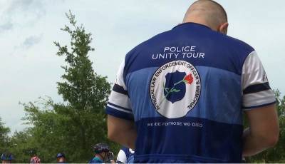 National police unity cycling tour makes stop in Daytona Beach - clickorlando.com - state Florida - city Tallahassee - city Daytona Beach, state Florida - city Titusville