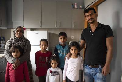 Syrian family reunited, against the odds, in Greece - clickorlando.com - Greece - state Indiana - Turkey - Syria