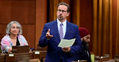 Jagmeet Singh - Derek Sloan - MPs adopt Bloc motion saying it would be irresponsible to hold election amid COVID-19 - globalnews.ca