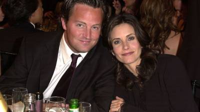 Matthew Perry - Courteney Cox - Lady Gaga - ‘Friends’ stars Matthew Perry, Courteney Cox are distant cousins in real life, ancestry experts say - fox29.com - Los Angeles - county Perry