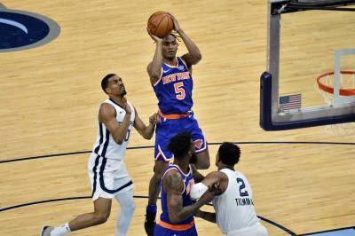Randle, Rose lead Knicks to win over Grizzlies - clickorlando.com - New York - city New York - state Tennessee - city Memphis, state Tennessee - county Dillon - county Brooks