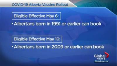 Kim Smith - Alberta opening up COVID-19 vaccine access to general public ages 12+ - globalnews.ca - Canada