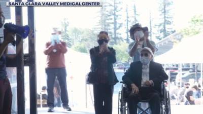 Cheers erupt for 106-year-old man who got his 2nd vaccine shot in San Jose - fox29.com - Iran - San Francisco - county Santa Clara - city San Jose