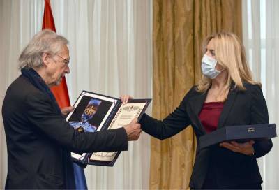 Bosnia Serbs honor controversial Nobel Literature winner - clickorlando.com - Austria - Bosnia And Hzegovina - city Sarajevo