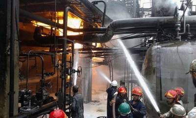 Fire at Syrian oil refinery extinguished after leakage - clickorlando.com - Syria