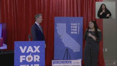 Gavin Newsom - 17-year-old wins vaccine lottery along with 15 other Californians who are now $50K richer - fox29.com - Los Angeles - county Orange - San Francisco - county Monterey - county San Diego - county Alameda - county San Mateo - county Santa Clara - Sacramento - county Riverside - county Fresno