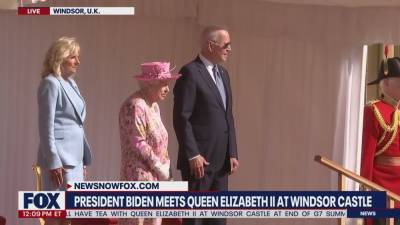 Joe Biden - Elizabeth Ii Queenelizabeth (Ii) - Windsor Castle - Biden meets with Queen Elizabeth II at Windsor Castle - fox29.com