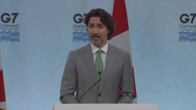 Justin Trudeau - Abigail Bimman - Trudeau commits to vaccines, more pressure on China as G7 summit concludes - globalnews.ca - China - Canada