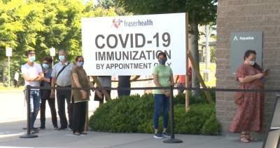 Fraser Health - Thousands turn out to get the jab at 36-hour COVID-19 ‘vax-a-thon’ in Surrey - globalnews.ca - county Ontario