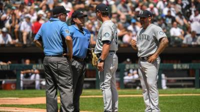 Mariners’ Santiago ejected as part of MLB's foreign substance crackdown - fox29.com - city Chicago, state Illinois - state Illinois - city Seattle - county White - city Santiago