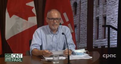 David Williams - Kieran Moore - Dr. Kieran Moore gives first press conference as Ontario chief medical officer of health - globalnews.ca - county Ontario - county Williams - city Kingston - province Covid