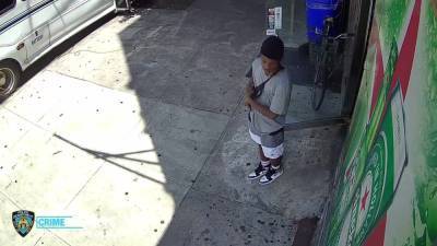 Shocking video of young suspect fire point-blank at man on bike - fox29.com - New York - city Brooklyn - county Kings