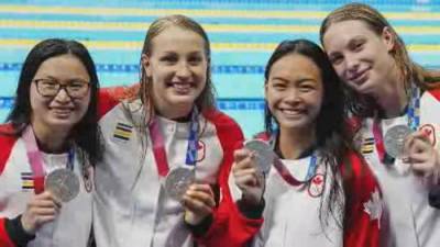 Crystal Goomansingh - Team Canada wins Olympic silver in women’s synchronized diving, freestyle relay - globalnews.ca - city Tokyo - Canada
