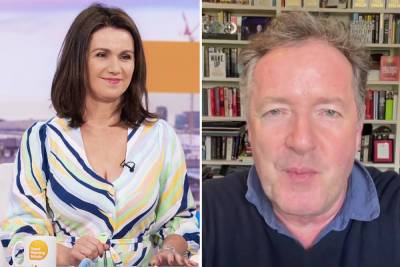 Susanna Reid - Piers Morgan - Gary Lineker - Susanna Reid takes swipe at Piers Morgan after he revealed Covid battle as he becomes embroiled in furious Twitter row - thesun.co.uk - county Logan