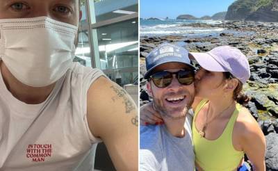 Hamish Blake shares gentle encouragement after getting his Covid vaccine - who.com.au
