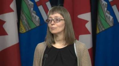 Deena Hinshaw - Tom Vernon - Alberta extends pandemic protocols for 6 more weeks - globalnews.ca