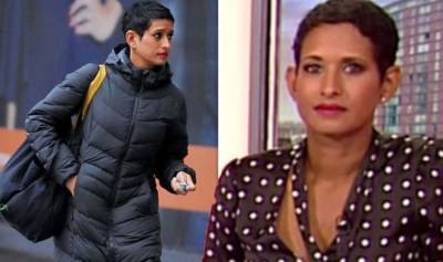 Patrick Kielty - Naga Munchetty - Naga Munchetty sends love to BBC co-star after health issue forces her to miss show - express.co.uk - Scotland