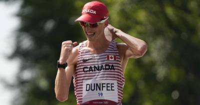 Canada’s Evan Dunfee nabs bronze in men’s 50km race walk at Tokyo Olympics - globalnews.ca - Germany - Spain - city Tokyo - Canada - Poland