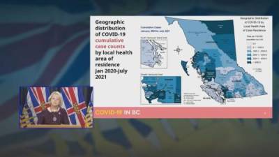 Bonnie Henry - Adrian Dix - Keith Baldrey - B.C. health officials take different approach with latest COVID-19 modelling data - globalnews.ca