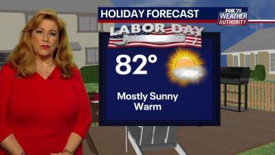 Weather Authority: Pleasant Labor Day weekend ahead as cleanup from Ida continues - fox29.com - state Delaware - Jersey