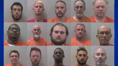 17 men arrested in South Carolina for allegedly targeting children online - fox29.com - state South Carolina - county Lexington - Columbia, state South Carolina - county Jay