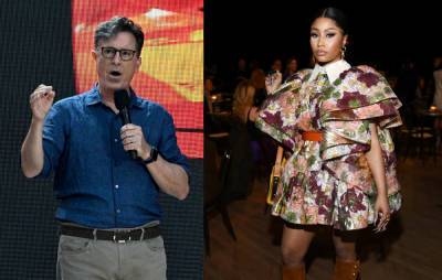Stephen Colbert - Nicki Minaj - Stephen Colbert sends up Nicki Minaj’s COVID-19 misinformation with ‘Super Balls’ - nme.com