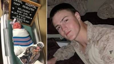 Newborn named after Marine dad killed in Afghanistan airport bombing - fox29.com - state California - county San Diego - Afghanistan - county Camp