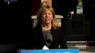 Christine Elliott - Ontario health minister comments on potential mandatory COVID-19 vaccination for kids in school - globalnews.ca