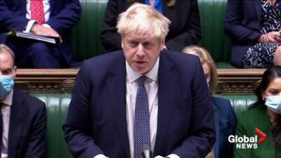 Boris Johnson - U.K. PM Johnson apologizes for attending 2020 lockdown party - globalnews.ca - Britain