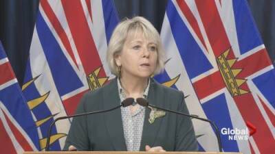 Bonnie Henry - COVID-19: B.C. could see peak hospital admissions next week - globalnews.ca