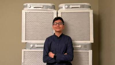 14-year-old Ontario teen builds DIY air purifiers - globalnews.ca