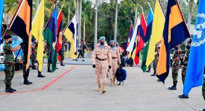 Shavendra Silva - UNMISS Bound First Army Group Leaves for South Sudan - newsfirst.lk - Sri Lanka - county Ward - South Sudan