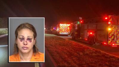 FHP: Sebring woman charged with DUI in wrong-way crash that killed man, 4-year-old - fox29.com - state Florida