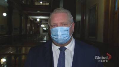 Doug Ford - ‘Good announcement’ coming this week for Ontario restaurants and gyms: Ford - globalnews.ca - county Ontario - county Ford