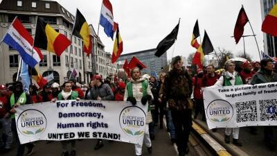 Thousands protest in Belgium against Covid rules - rte.ie - France - Eu - Poland - Belgium - Romania - county Alexander