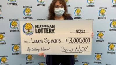 Michigan woman collects $3M lottery prize after checking spam folder - fox29.com - county Lake - state Arizona - state Michigan - county Oakland