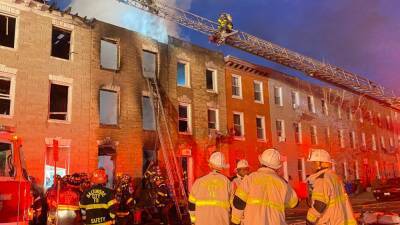 Report: Baltimore firefighters killed in vacant home blaze, one injured - fox29.com - county Prince George - county Bronx - city Baltimore