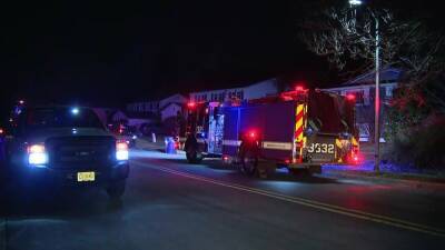 Child badly burned while pouring gas onto bonfire at home in New Jersey - fox29.com - county Laurel - state New Jersey
